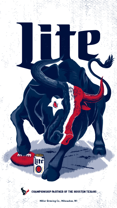 Texans Wallpaper | Miller Lite