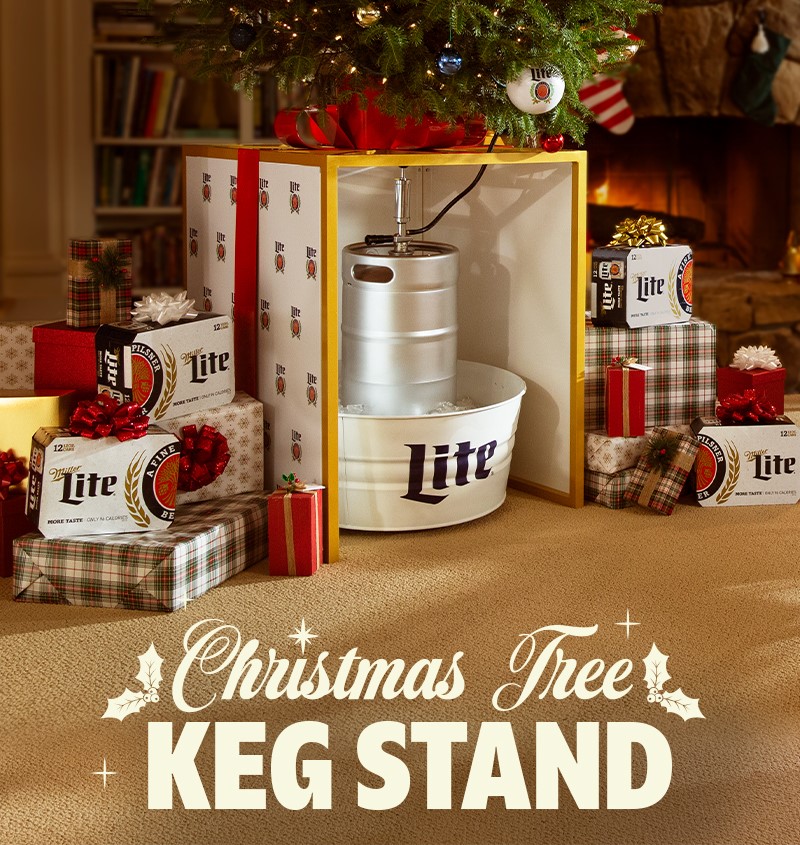 Tree Keg Stand