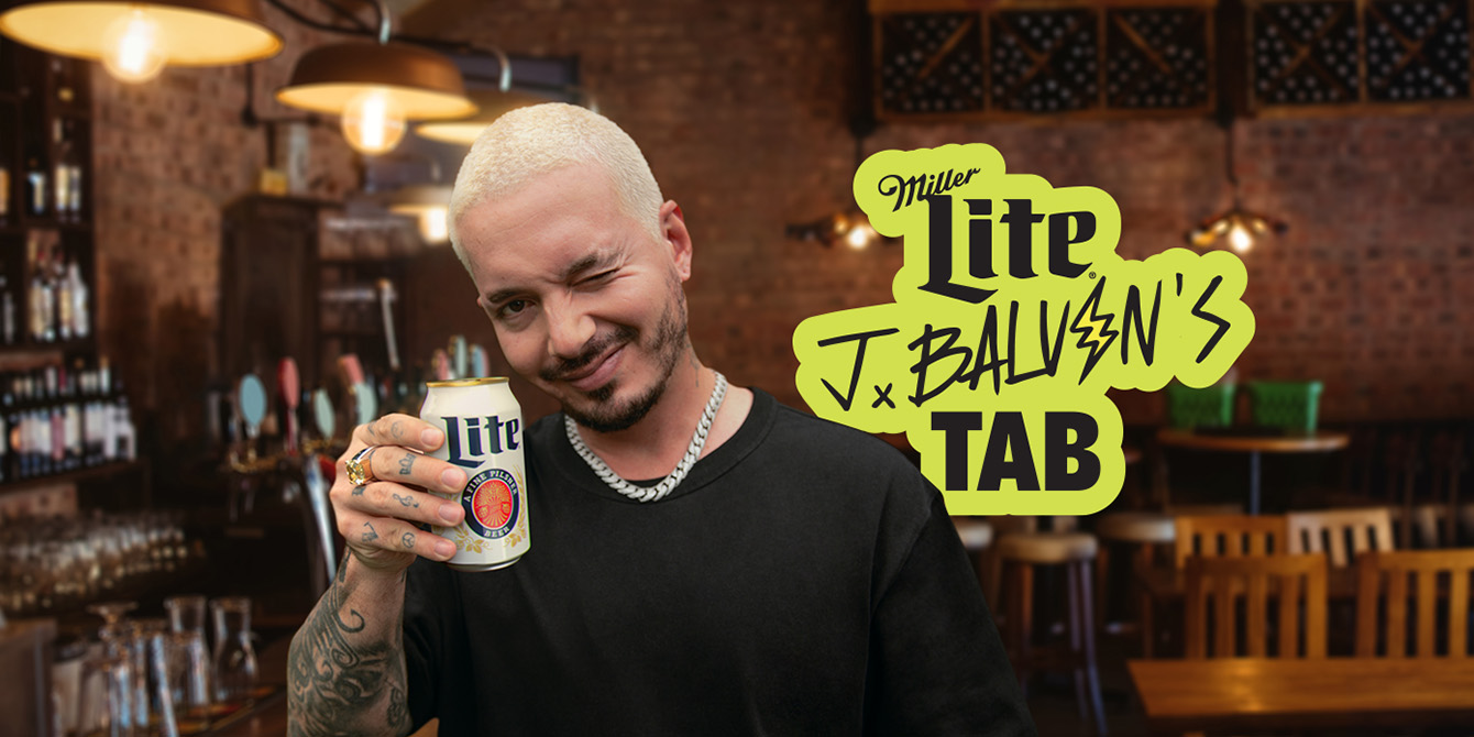 Your next beer could be on J Balvin!