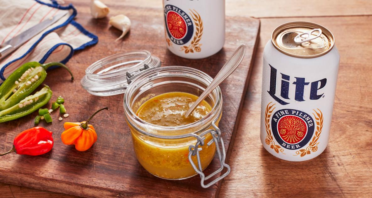 Miller Lite Hot Sauce
