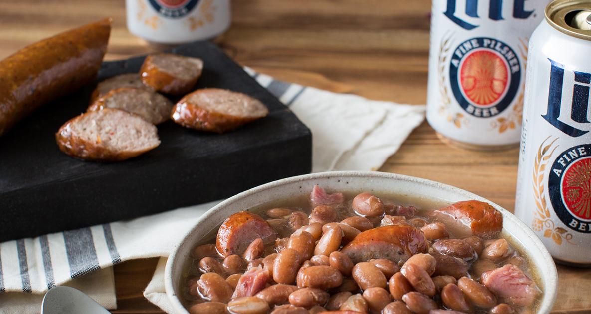 Pinto Beans with Smoked Sausage