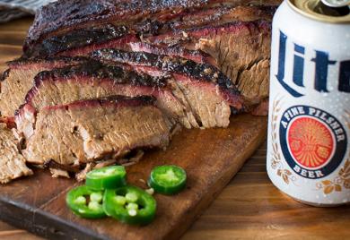 Miller Lite Brisket